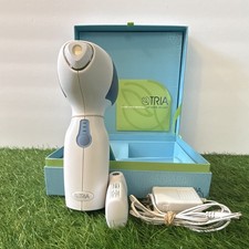 Tria Laser Hair Removal Device Kit White Corded 3 Settings 1 Head w/Adapter