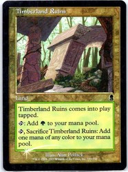 Timberland Ruins (330/350) Foil - Odyssey