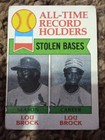 Photo of 1979 Topps #415 All-Time Record Holders: Stolen Bases (Lou Brock) ATRH