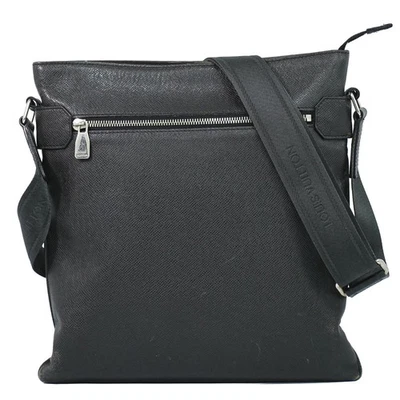 Sac bandoulière Louis Vuitton Sasha M32712 en cuir taïga bandoulière noir... - Photo 1/4
