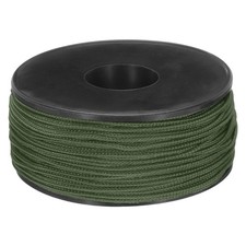 1.18mm x 164 Feet Paracord Micro Cord Rope 100 LB Braided Cord, Dark Green