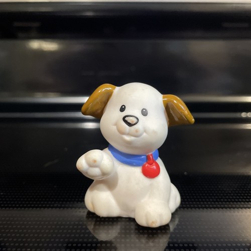 Fisher Price Little People 1997 DOG Blue COLLAR FIGURE 84 - Picture 5 of 7