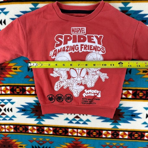Sudadera Pullover Gráfico Marvel Spidey and His Amazing Friends 2T - Imagen 4 de 6