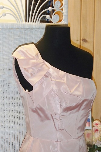A1519 ALVINA VALENTA MAIDS 9786 SZ 10 LIGHT PINK FORMAL GOWN DRESS $240 - Picture 11 of 12