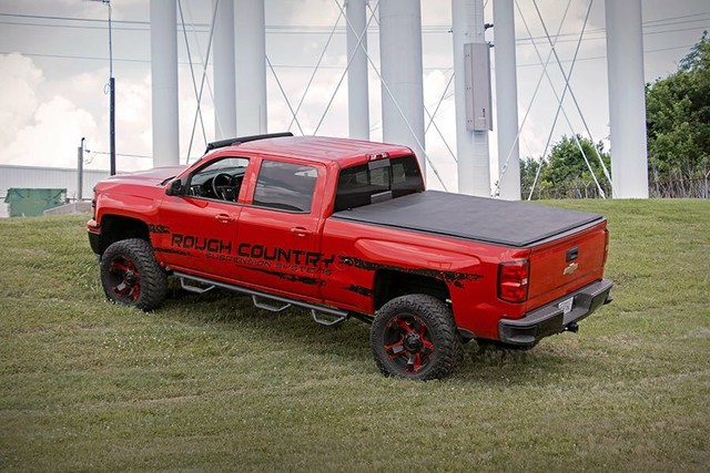 Rough Country Soft Tri Fold Fits 2005 2020 Nissan Frontier 5ft Tonneau Cover For Sale Online Ebay