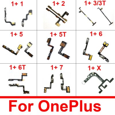 Side Power Volume Button On Off Side Keys Ribbon For OnePlus 3 3T 5 5T 6 6T 7