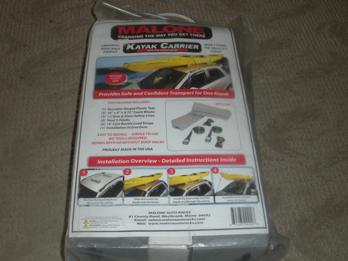 Kayak store transport kit