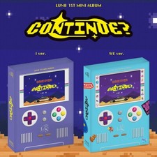 LUN8 [CONTINUE?] 1st Mini Album RANDOM/CD+2 Book+Sticker+Profile+8 Photo Card
