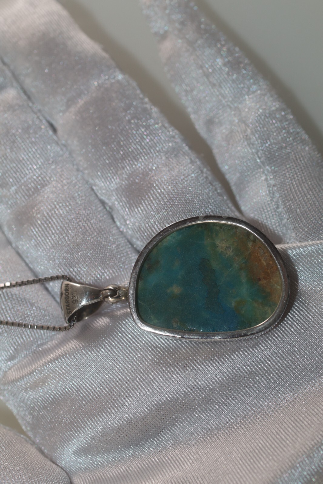 Starborn sterling silver 925 Opalina Pendant Neck… - image 7