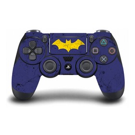 BATMAN DC COMICS LOGOS AND COMIC BOOK VINYL SKIN PS4 SLIM CONSOLE & CONTROLLER