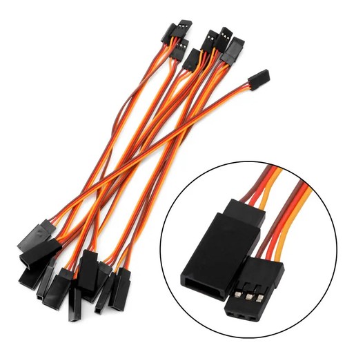 20 pcs Servo Extension Cable 22AWG 15 - 100cm for RC/Futaba/JR EU AU - Picture 5 of 12