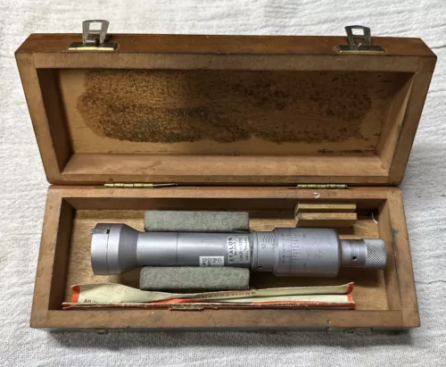 Etalon Swiss 1.0 - 1.2” Inside Bore Hole Micrometer Intrimik Tri-Mic Holtest