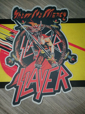 Slayer Patch Backpatch Back Patch Laser Cut Rar Thrash Metal Vektor * Razor