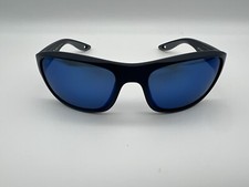 NEW Costa Del Mar CLIPPERTON Polarized Sunglasses Matte Black/Blue Mirror 580P