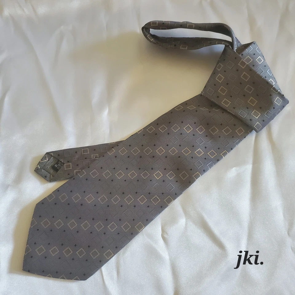 Joseph And Feiss International Men's Necktie Silk Wide Classic - Image 2 of 4