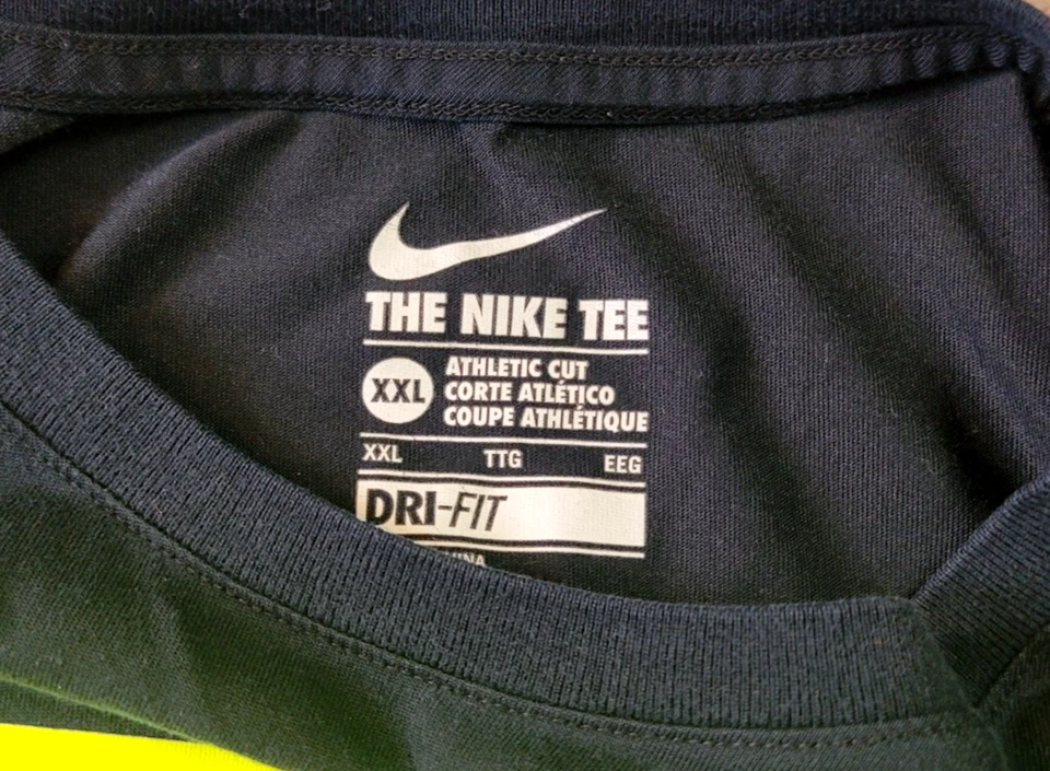 KEVIN DURANT THE NIKE TEE EASY MONEY MENS 2XL BLACK DRI FIT GRAPHIC TEE ATHLETIC - Image 4 of 4