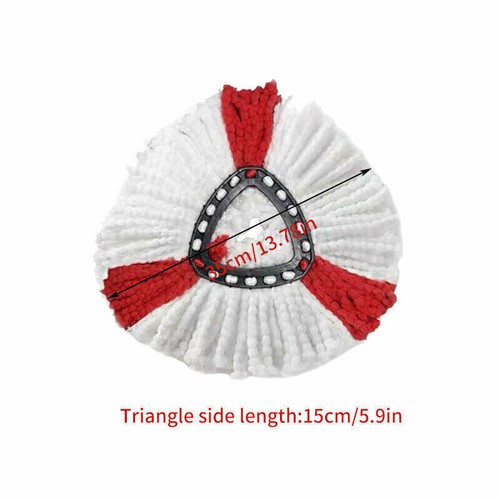 10x Replacement for Vileda Mop Heads Refill Turbo Microfiber Spin Mop Easy Wring - Picture 13 of 19