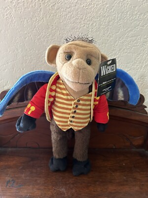 Wicked Broadway Musical Flying Monkey Plush NWT 11  Wizard Of Oz, Wicked Movie