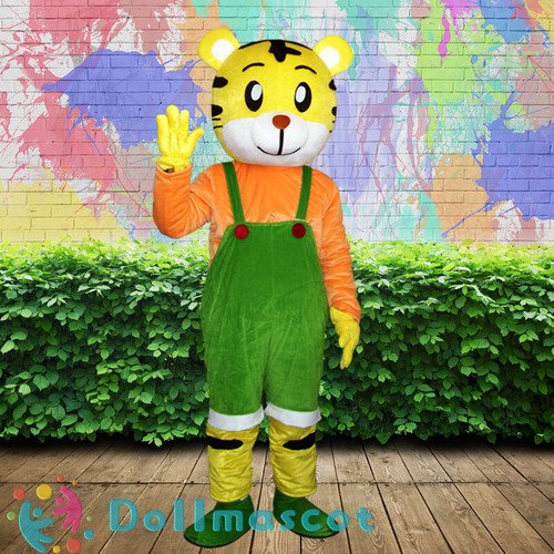 Tiger Qiaohu Kaninchen Qiqi Maskottchen Kostüm frühe Kindheit Bildung Cosplay - Bild 3 von 8