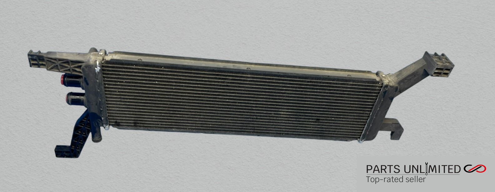 14-17 Maserati Ghibli OEM secondary engine coolant radiator auxiliary