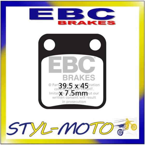 FA054MXS BeläGe Sinter Anterior Links Ebc Suzuki Dr 200 Se 1993-2013-image