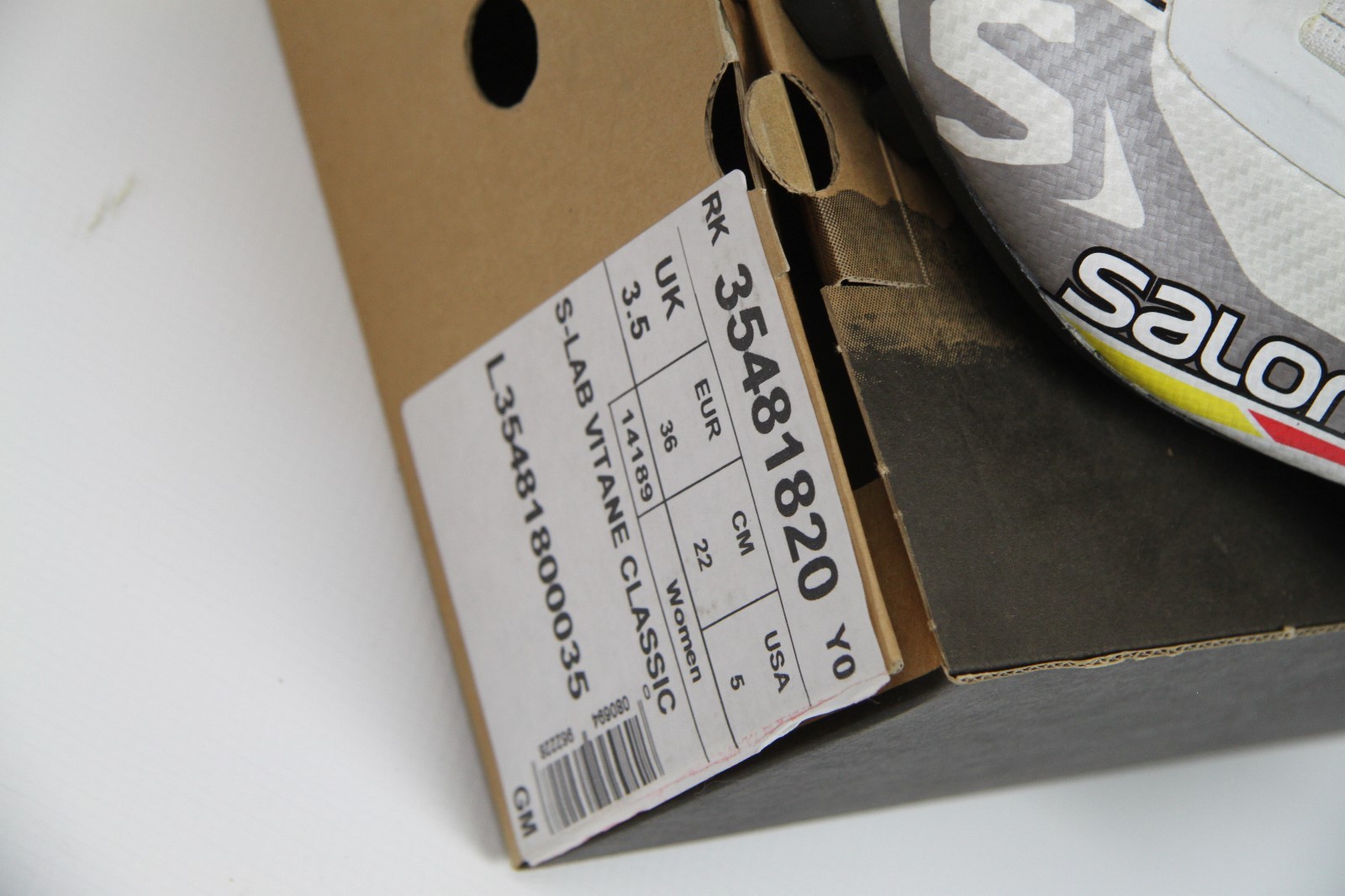 Scarponi da sci Salomon S Lab Vitane Classic taglia EUR 36 W US 5 Cross Country J102