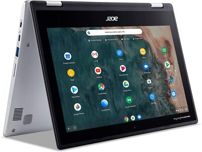  Brand NEW Acer Spin 2in1 11.6''HD Touchscreen Chromebook Celeron N4020/4GB/32GB