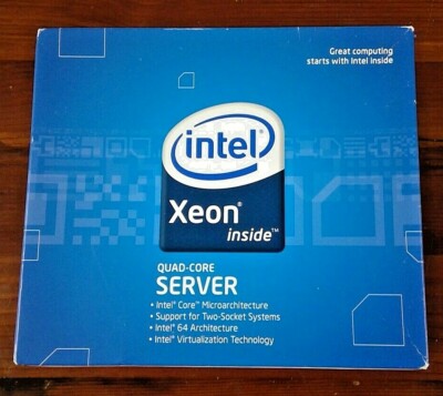 Intel Xeon Inside Quad-Core Server Processor 5400 series BNIB | eBay ...