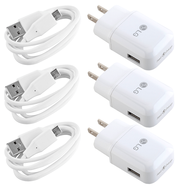Original LG Fast Charging Wall Charger Type C Cable For LG G5 G6 G7 Stylo 4 V30 - Picture 10 of 11
