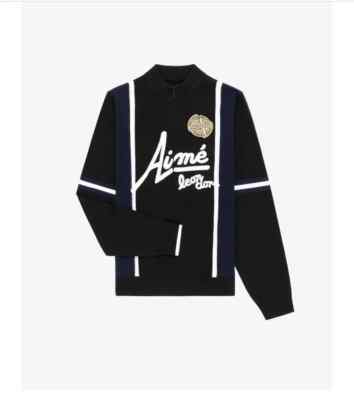 Aime Leon Dore Knit Sweater Long-Sleeve Cycling Jersey - Black
