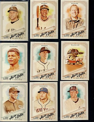 2018 TOPPS ALLEN & GINTER Baseball 1-250  BUY MORE SAVE MORE