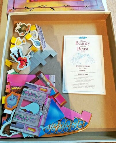 Piezas de repuesto auténticas para juego de mesa Beauty and the Beast & Little Mermaid MB - Imagen 6 de 10