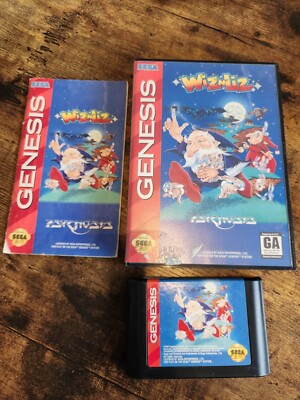 Wiz N Liz Sur Sega Megadrive – Complet PAL, état Excellent, Jeu Psygnosis 1993
