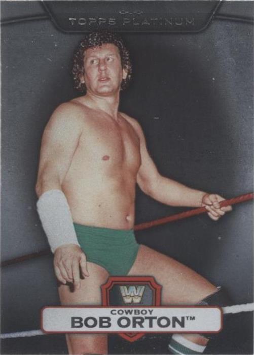 2010 Topps Platinum WWE - Bob Orton Jr #40 - 1 of 1