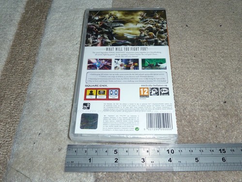 DISSIDIA FINAL FANTASY SONY PLAYSTATION PORTATILE PSP NUOVISSIMA E SIGILLATA IN FABBRICA! - Foto 2 di 3