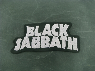Patches Aufbügler Aufnäher Patch Black Sabbath Ozzy  Toni Hardrock RocK'N'Roll