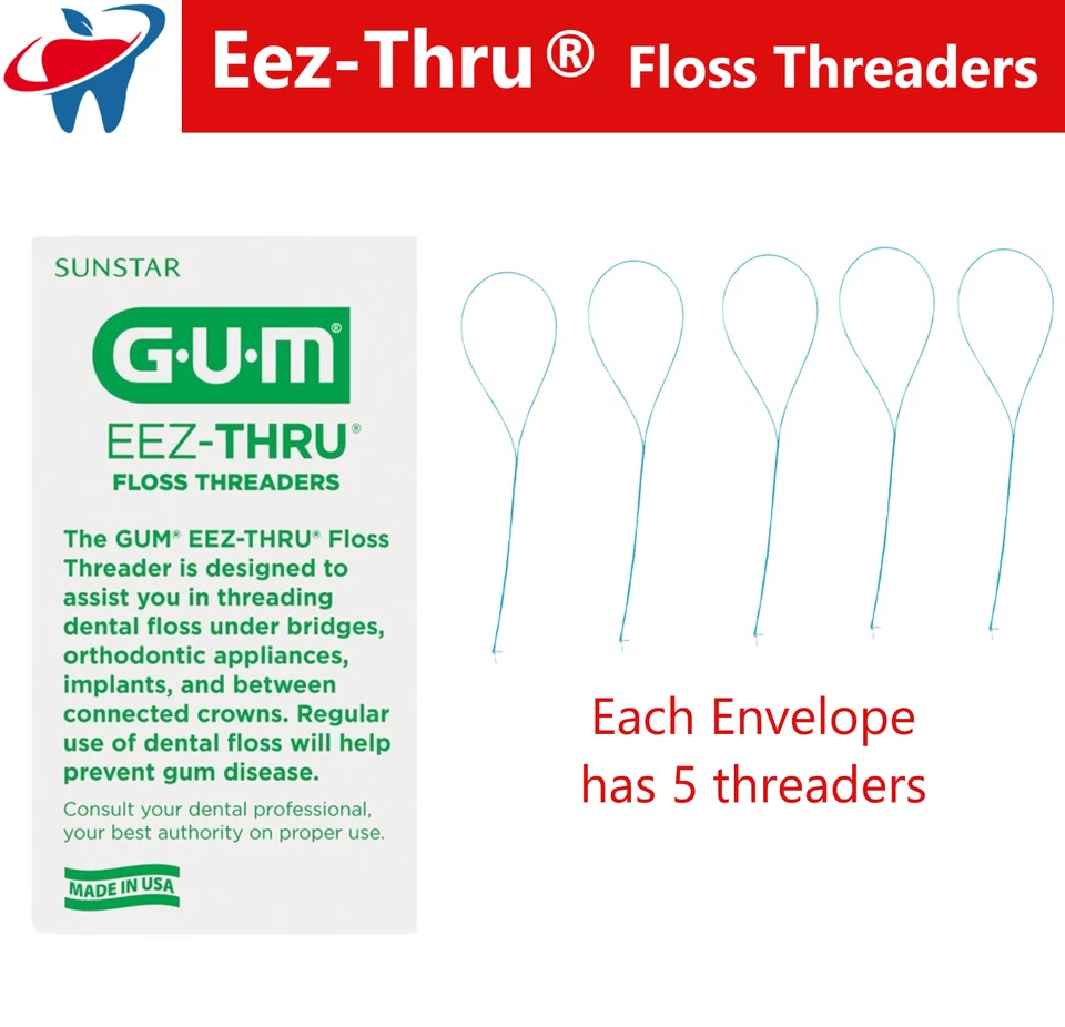 50-200 x Sunstar GUM 840 Eez-thru нити 50 штук всего нити - Изображение 3 из 3