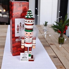 Kurt Adler 12" Hollywood Christmas Tree Hat Nutcracker Holiday Glitter