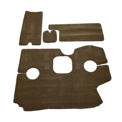 Bryant Boat Snap-In Cockpit Mats 350614 | 233 Cuddy Carpet (Set of 4)