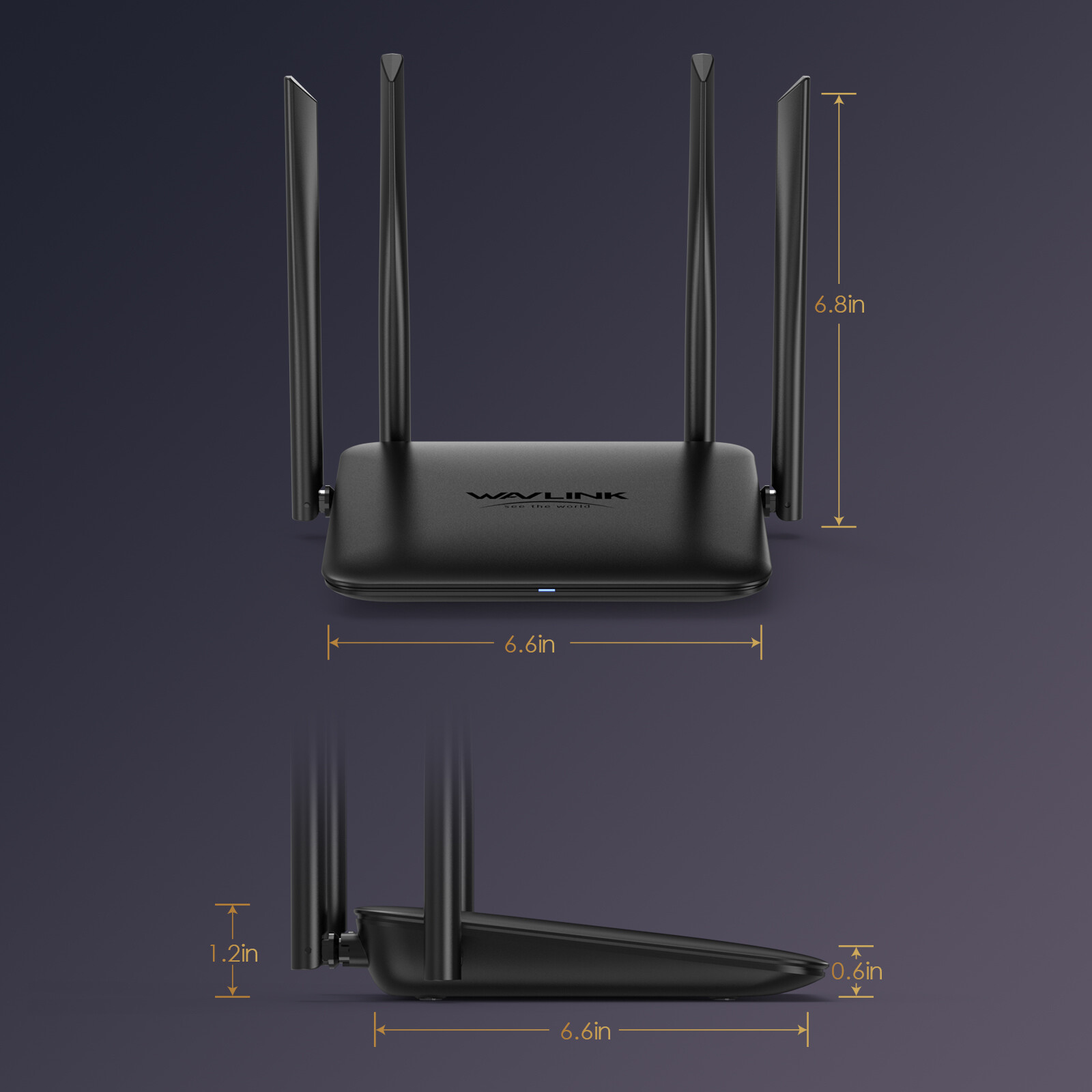 Unlock Your Potential MU-MIMO Dual Band Gigabit Wireless Internet Router by Wavlink - Image 4