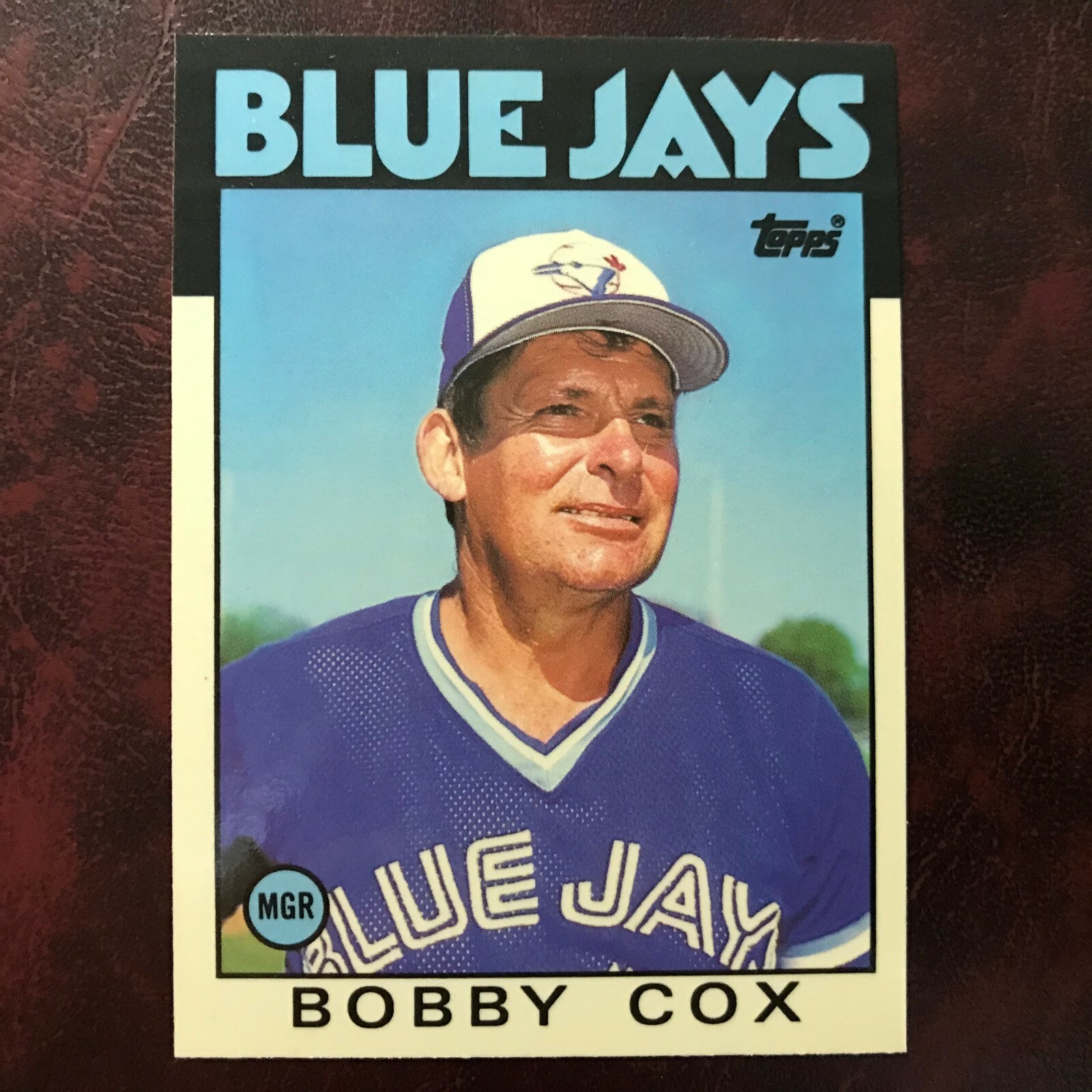 1986 Topps TIFFANY Set BOBBY COX #471 TORONTO BLUE JAYS ** MINT ** HIGH GRADE **