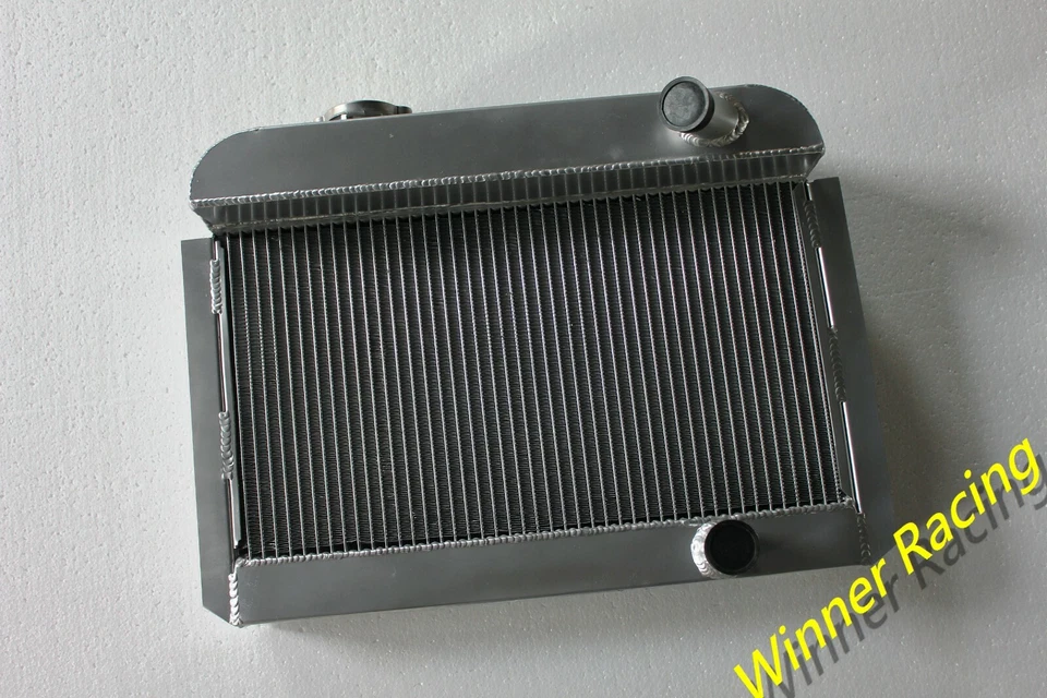 Radiador de aluminio para Morgan Dollow tipo F especial con motor Ford 100E años 50 Foto 2 de 4