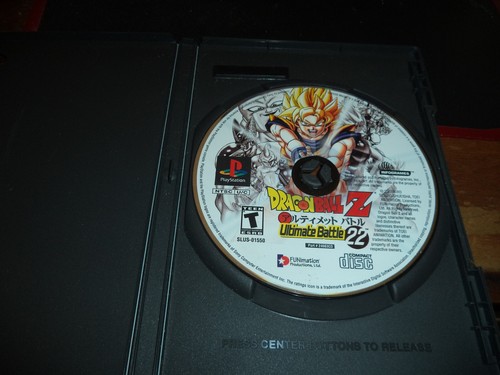 Dragon Ball Z: Ultimate Battle 22 (Sony PlayStation 1, 2003) PS1 / Solo disco - Imagen 1 de 1