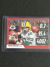 Aaron Rodgers 2020 Score Next Level Stats Red Parallel #NLS-AR Packers TC2