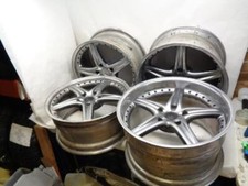Set Of Roh Modena 19x8.5 Et 52 19x10.5 Et40 5x130 Silver 3 Piece Wheels Wr
