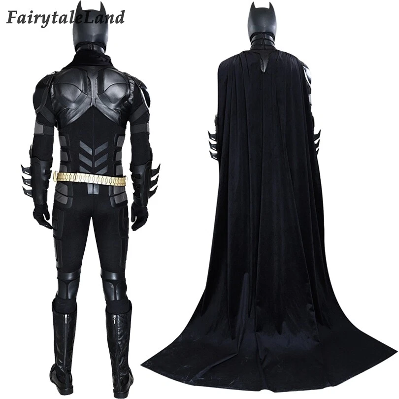 The Dark Knight Batman Bruce Wayne Cosplay Costume Outfit Breastplate Halloween - Image 4 of 4