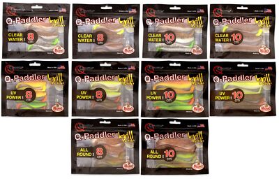 Quantum Q-Paddler Power Packs - Gummifische, Kunstköder, Raubfischköder, Köder