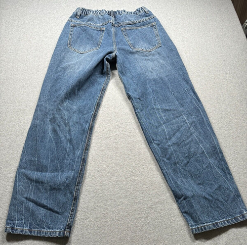Jeans donna Aaron & Amber Lg gamba dritta blu denim - Foto 3 di 5