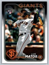 2024 Topps #28 Luis Matos RC - San Francisco Giants