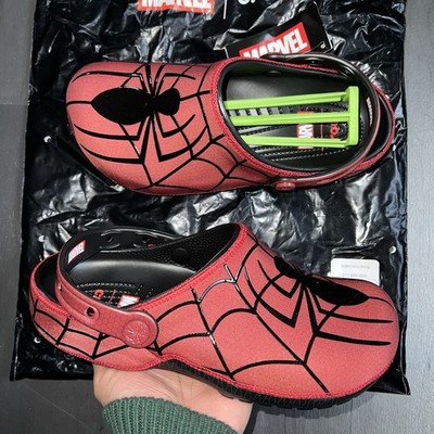NEW Crocs Spider-Man Neo Classic Clog Men's Sizes IN HAND 211489